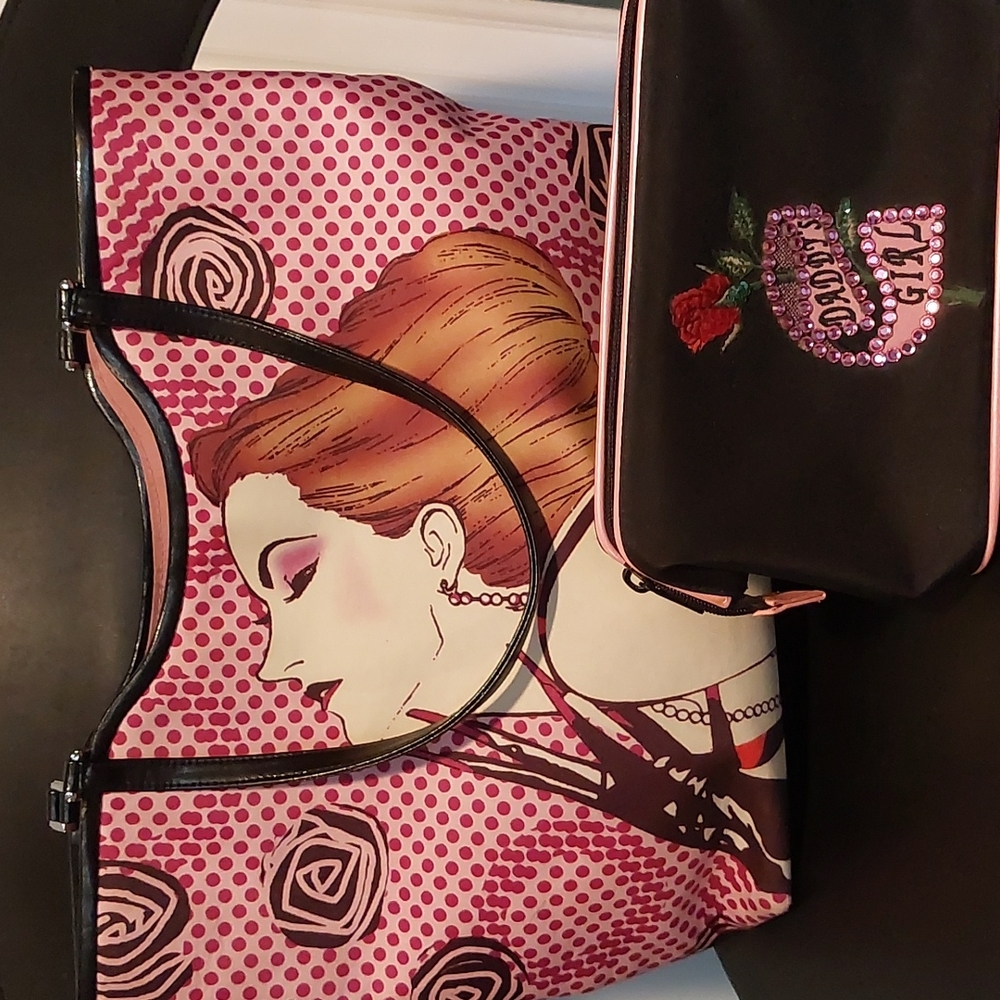 Isabella Fiore Pink Daddy's Girl Tote